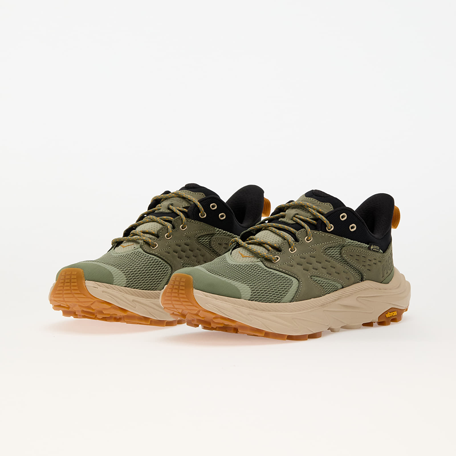 Pánske tenisky a topánky Hoka® M Anacapa 2 Low Gtx Sea Moss/ Oatmeal