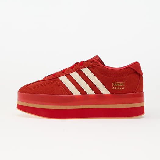 adidas Gazelle Stack W Red/ Cream White/ Gold Met.