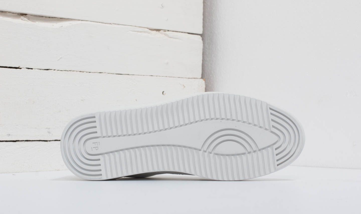 Sko til mænd Filling Pieces Low Mondo Ripple Nappa Perforated All White