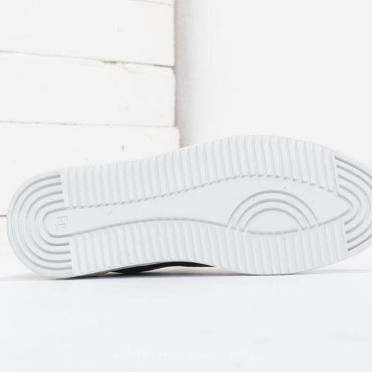 Low mondo ripple nappa perforated all white cheap