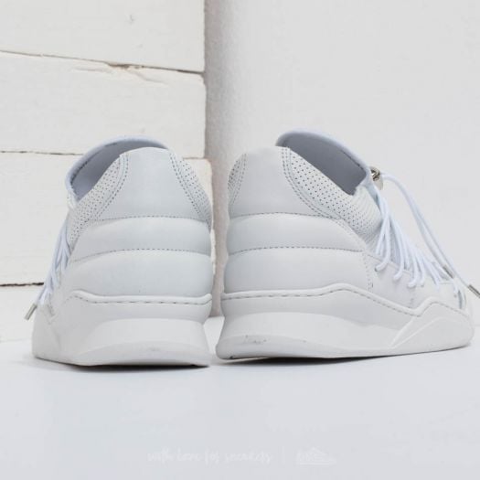 Men's shoes Filling Pieces Low Top Ghost Lee All White