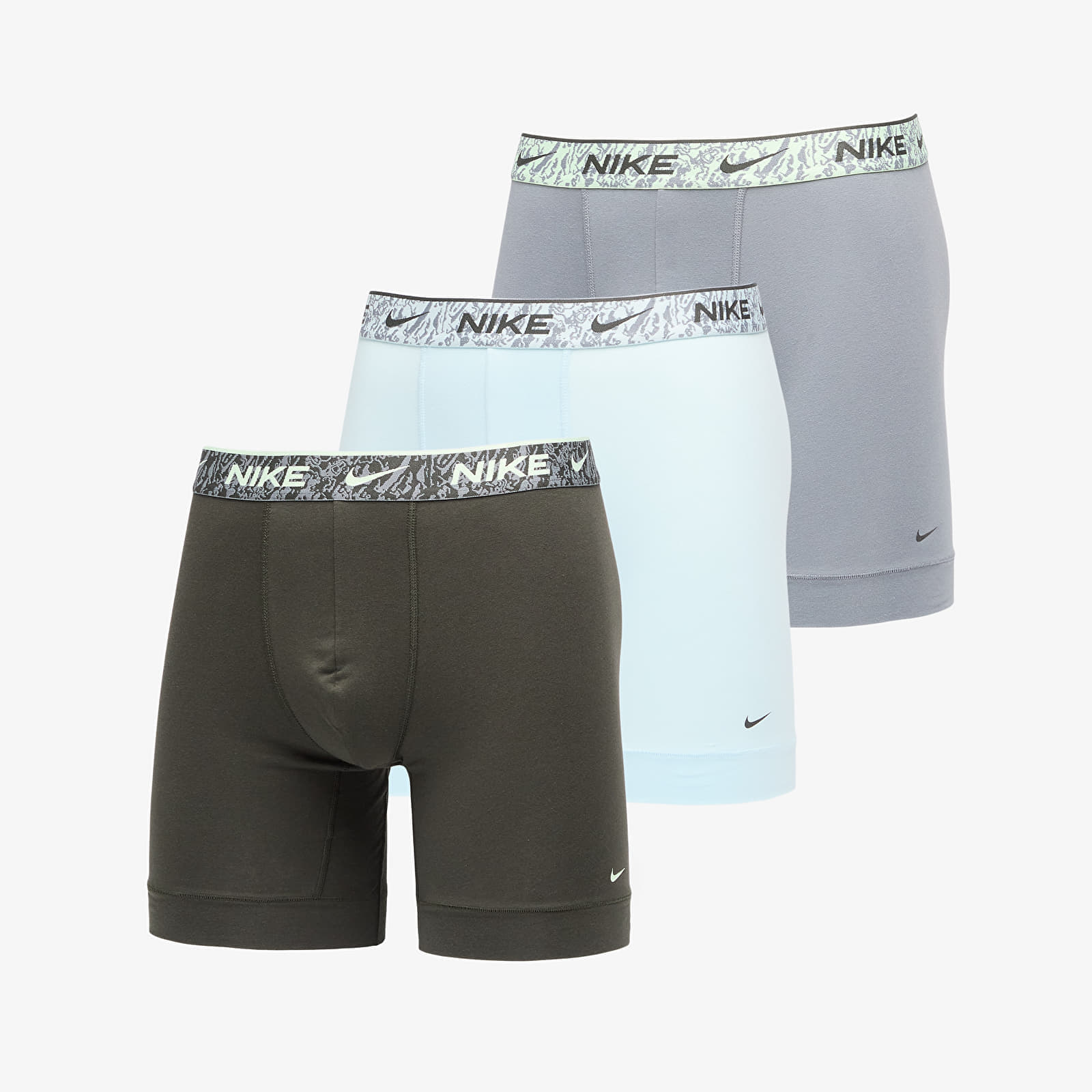 Nike DRI-FIT Everyday Cotton Stretch Boxer Brief 3-Pack Multicolor S
