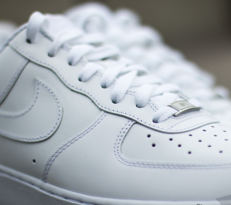 All white nike air force store