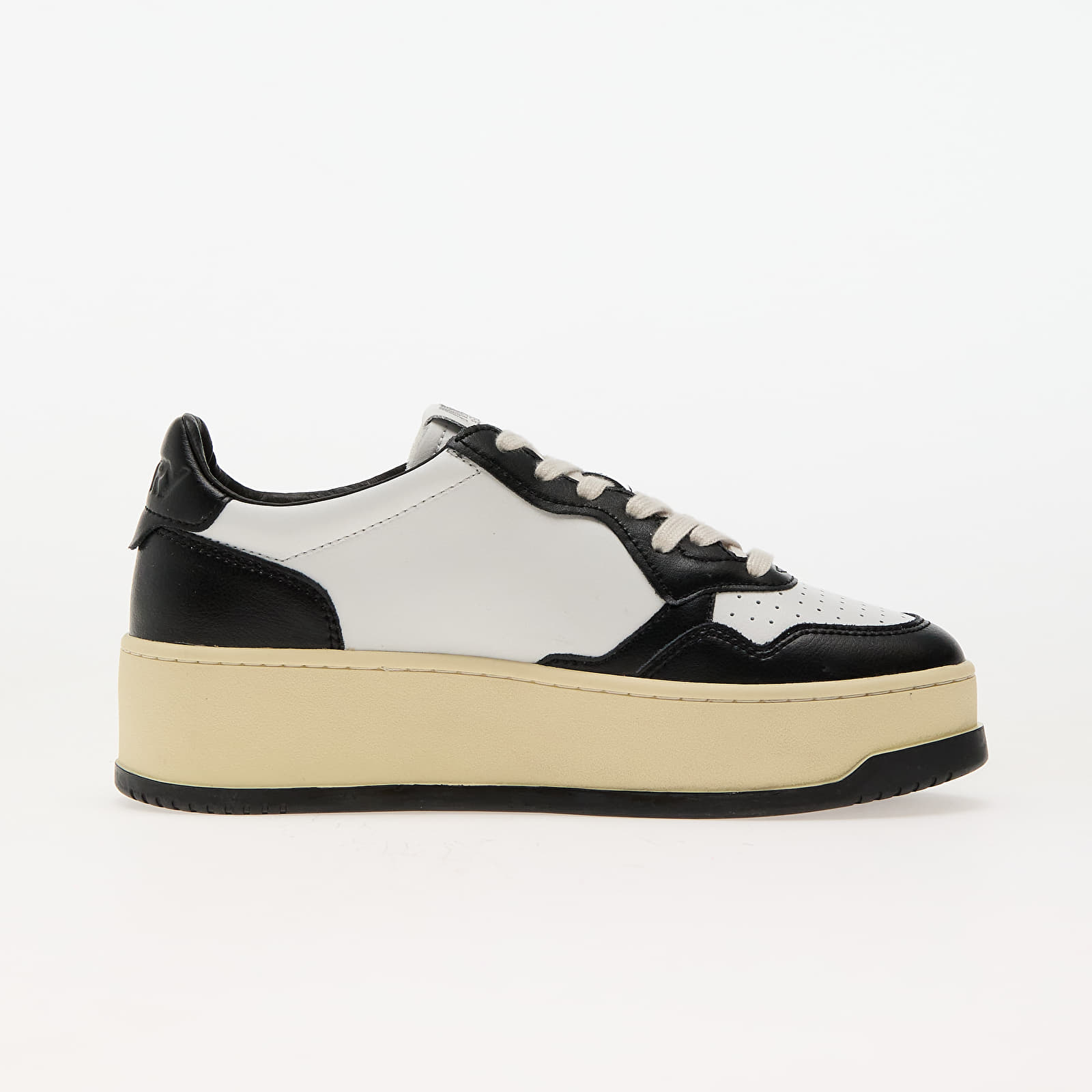 Naiste jalatsid Autry Platform Low Wom Leat/ Leat Wht/ Blk