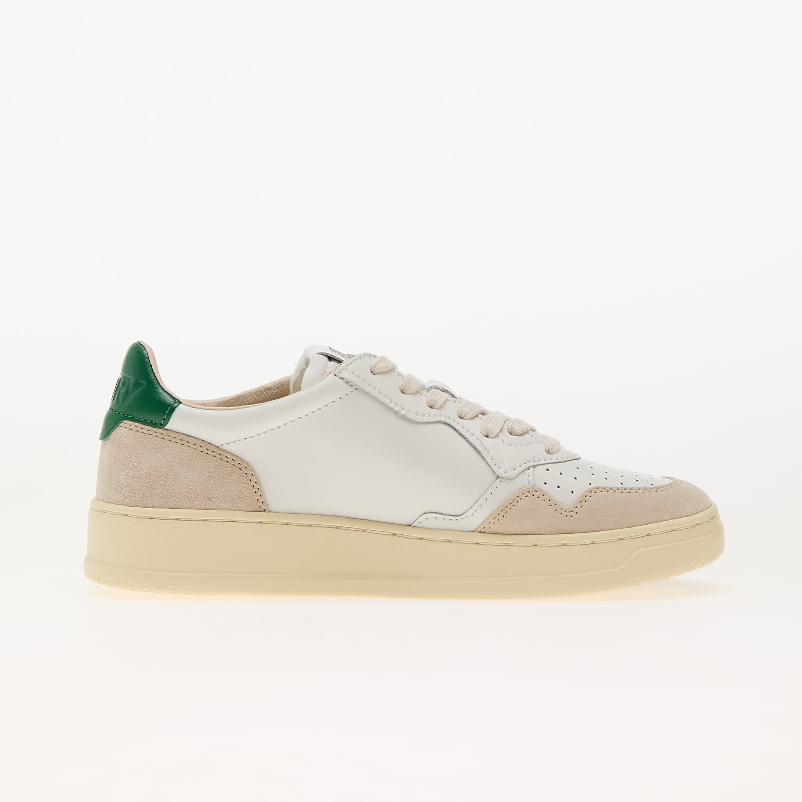 Мъжки кецове и обувки Autry Medalist Low Man Leat/ Suede Wht/ Amaz