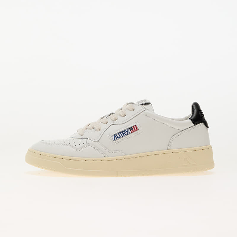 Autry Medalist Low Man Leat/ Leat Wht/ Black