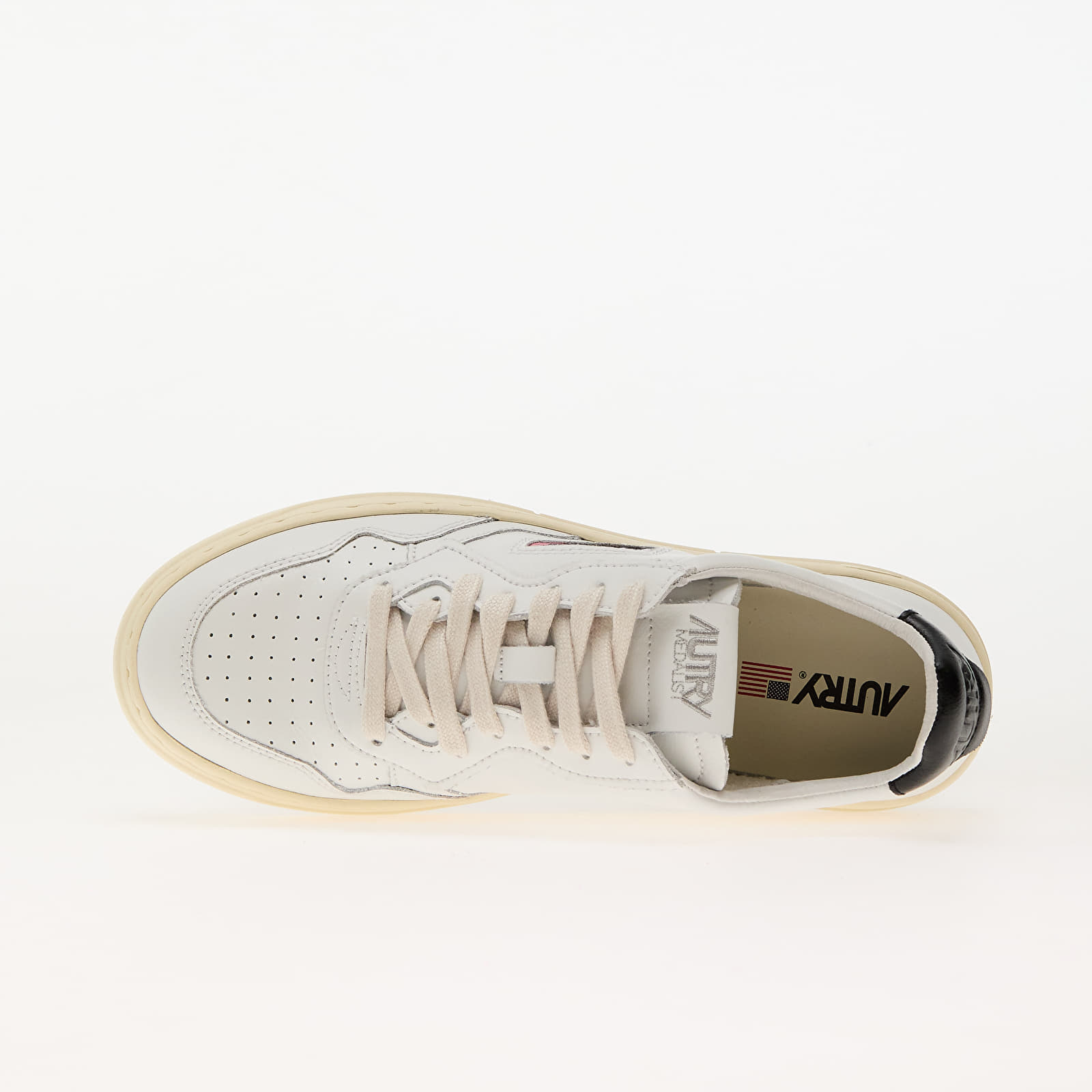 Men's shoes Autry Medalist Low Man Leat/ Leat Wht/ Black