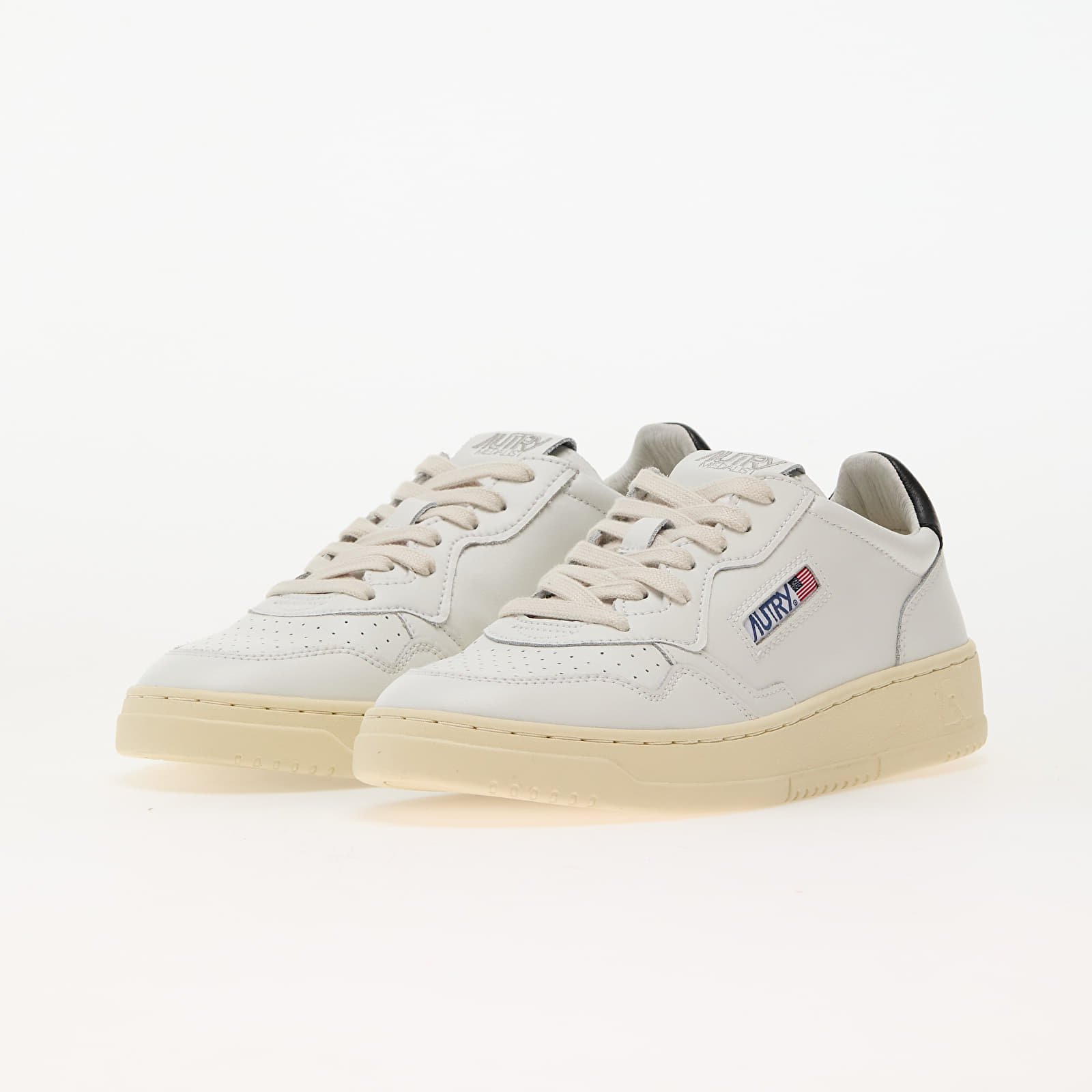 Men's shoes Autry Medalist Low Man Leat/ Leat Wht/ Black