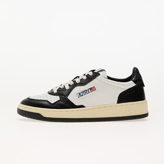 Autry Medalist Low Wom Leat/ Leat Wht/ Blk