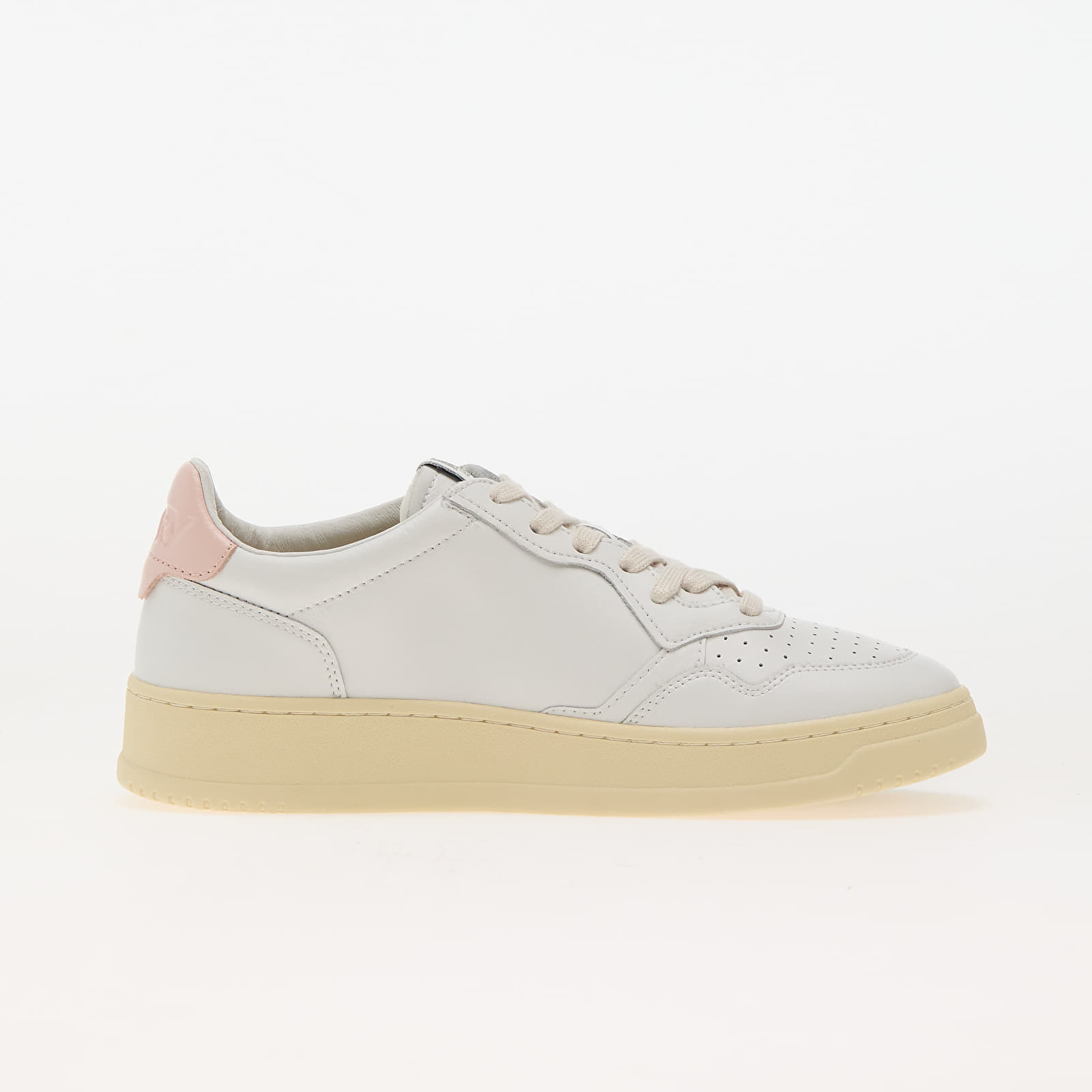 Мъжки кецове и обувки Autry Medalist Low Man Leat/ Leat Wht/ Pink