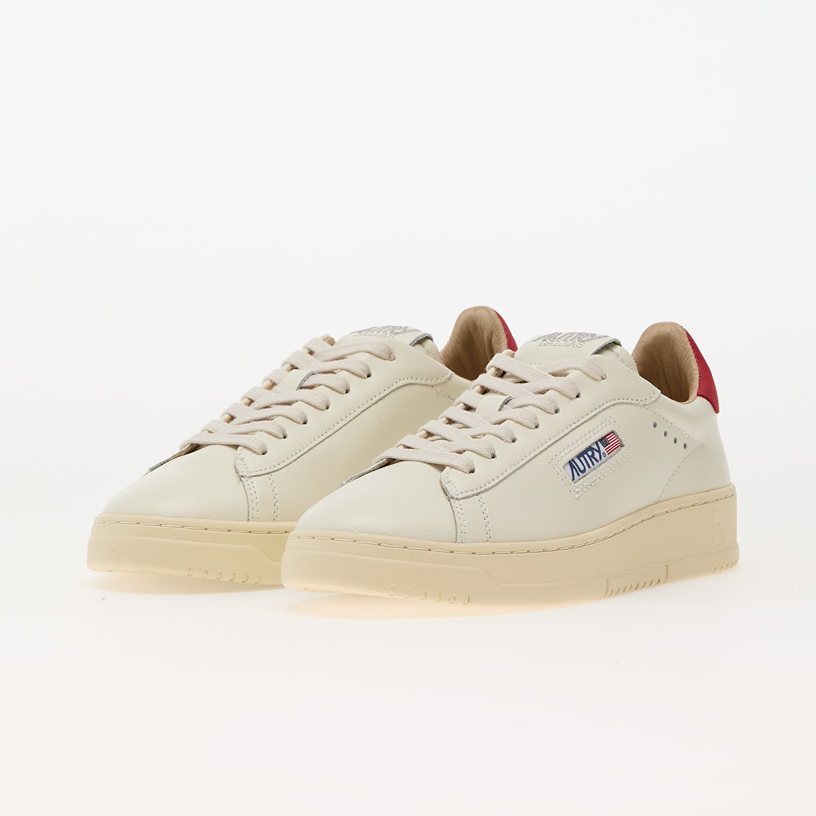 Women's shoes Autry Dallas Low Wom Leat/ Marsh Msh/ Red