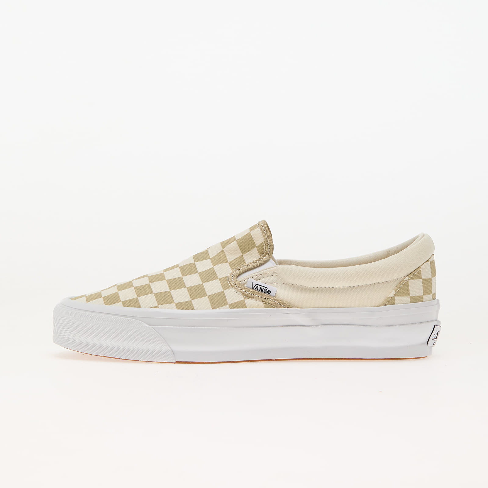 Férfi cipők Vans LX Classic Slip-On 98 Checkerboard Eucalyptus