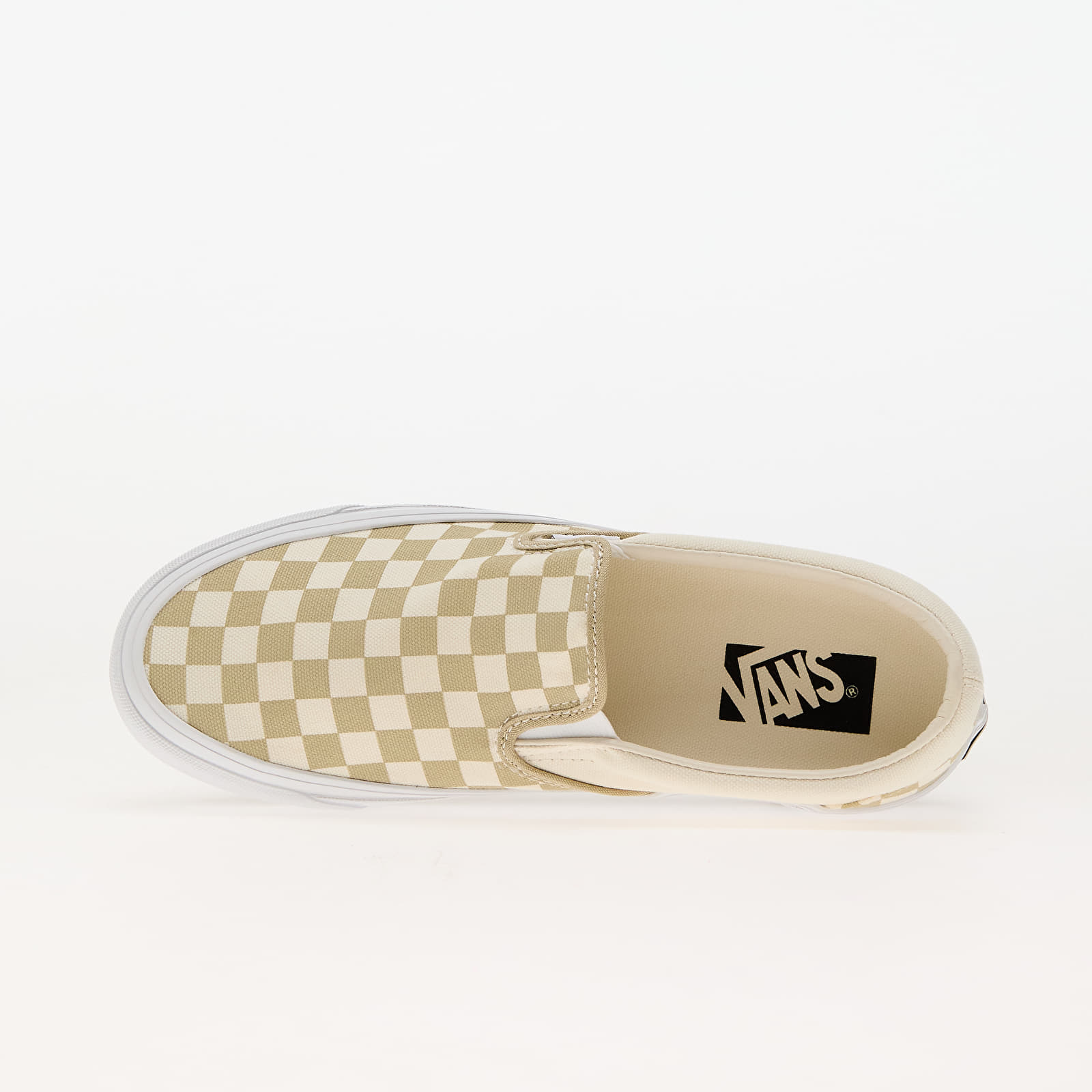 Férfi cipők Vans LX Classic Slip-On 98 Checkerboard Eucalyptus