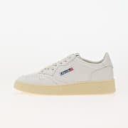 Autry Medalist Low Man Leat/ Leat Wht/ Wht
