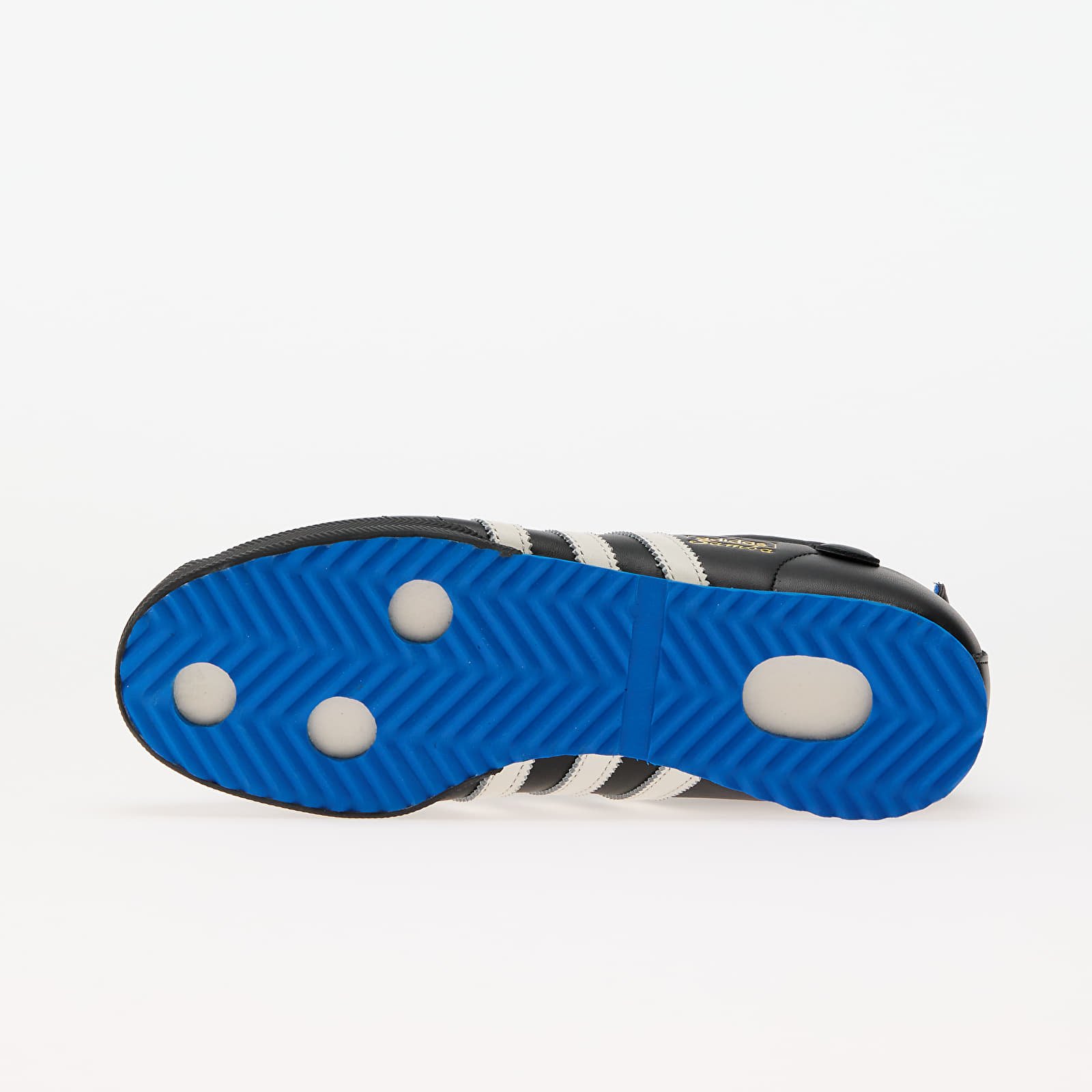 Sapatos de homem adidas Samba 62 Core Black/ Cloud White/ Blue Bird