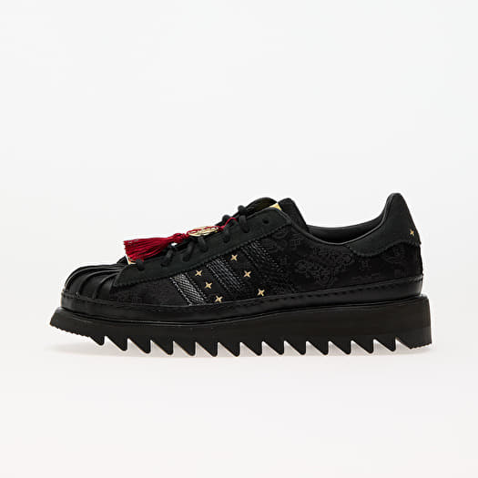 adidas Clot Superstar Lny Core Black/ Carbon/ Gold Metallic | Footshop