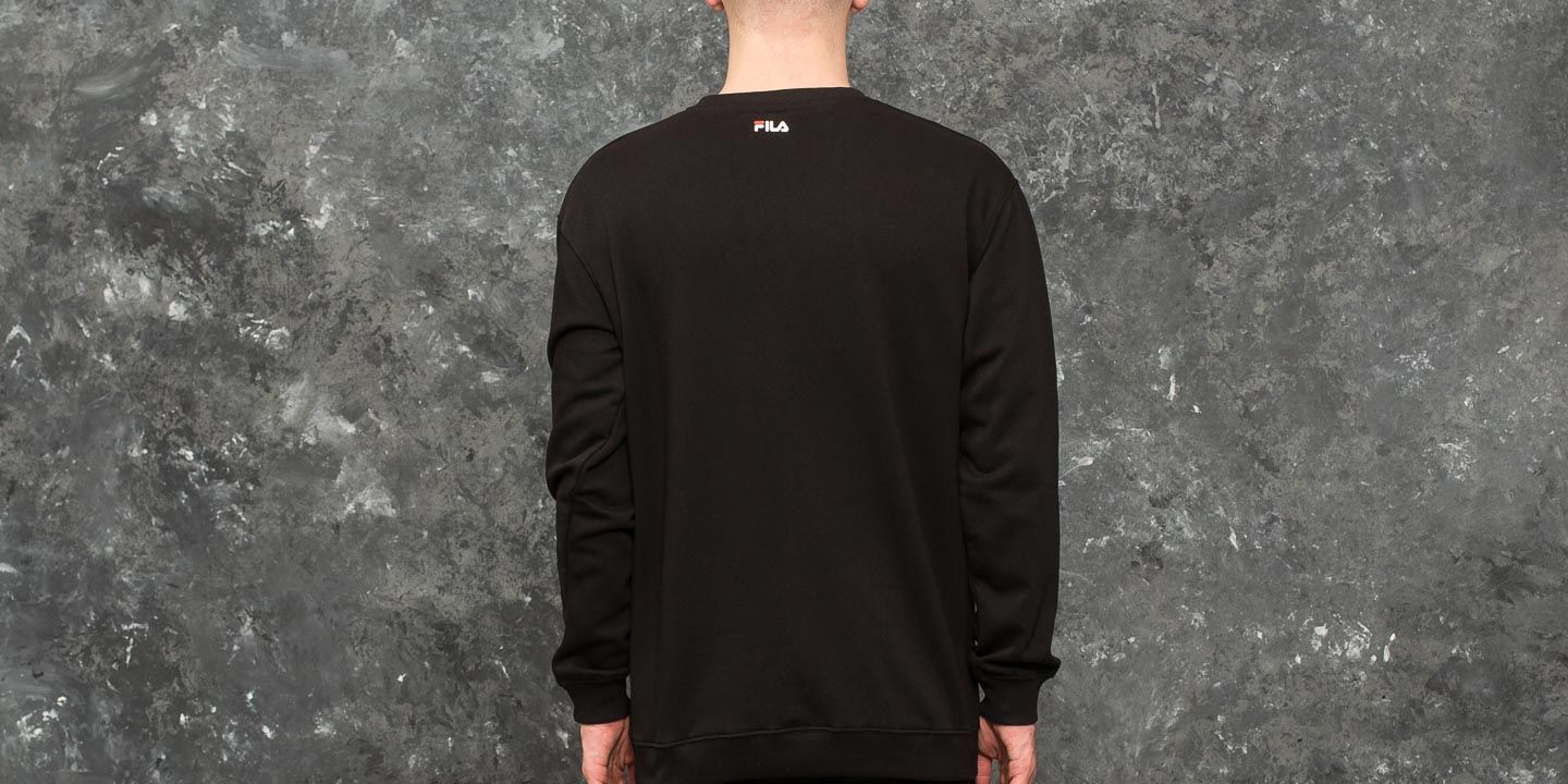 Kapucnis pulóverek és pulcsik FILA Classic Logo Sweater Black