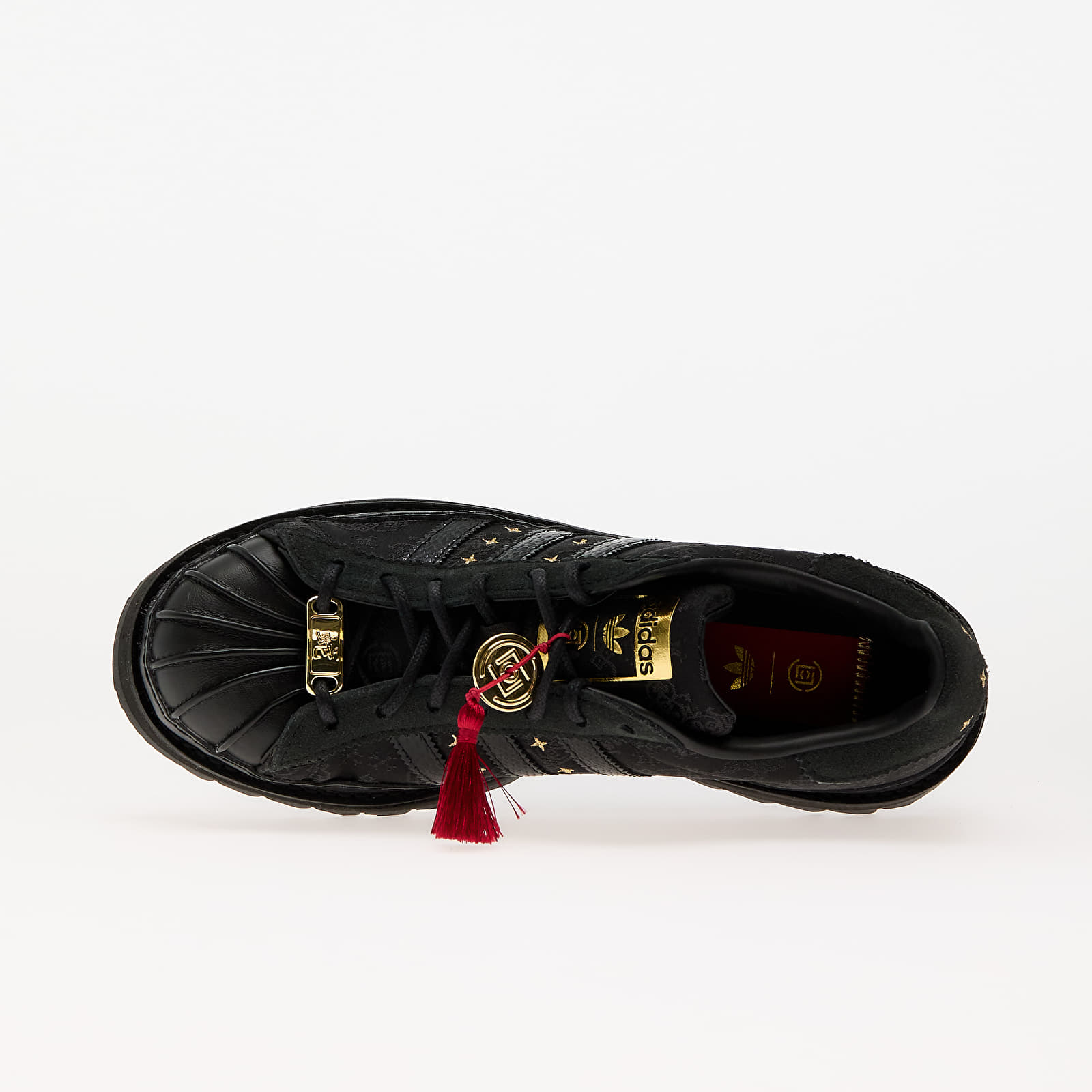 Vyriška avalynė adidas Clot Superstar Lny Core Black/ Carbon/ Gold Metallic
