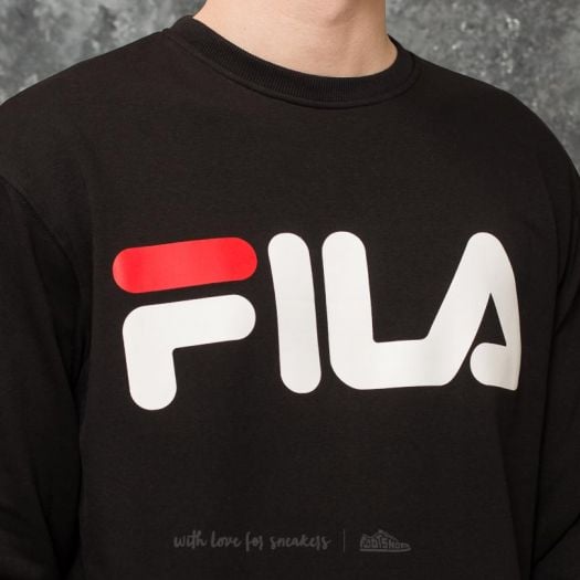 Hoodies and sweatshirts FILA Classic Logo Sweater Black Footshop