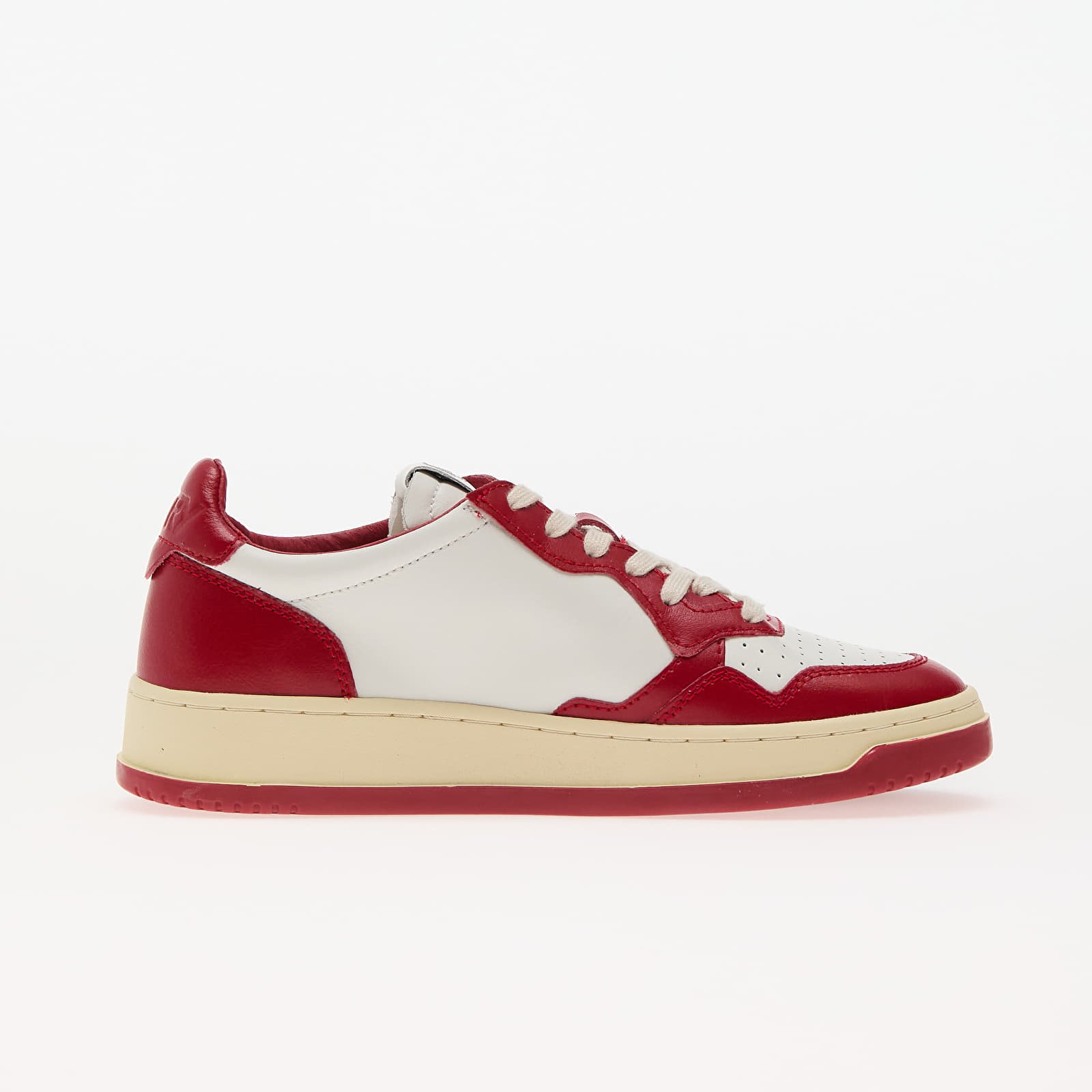 Women's shoes Autry Medalist Low Wom Leat/ Leat Wht/ Red
