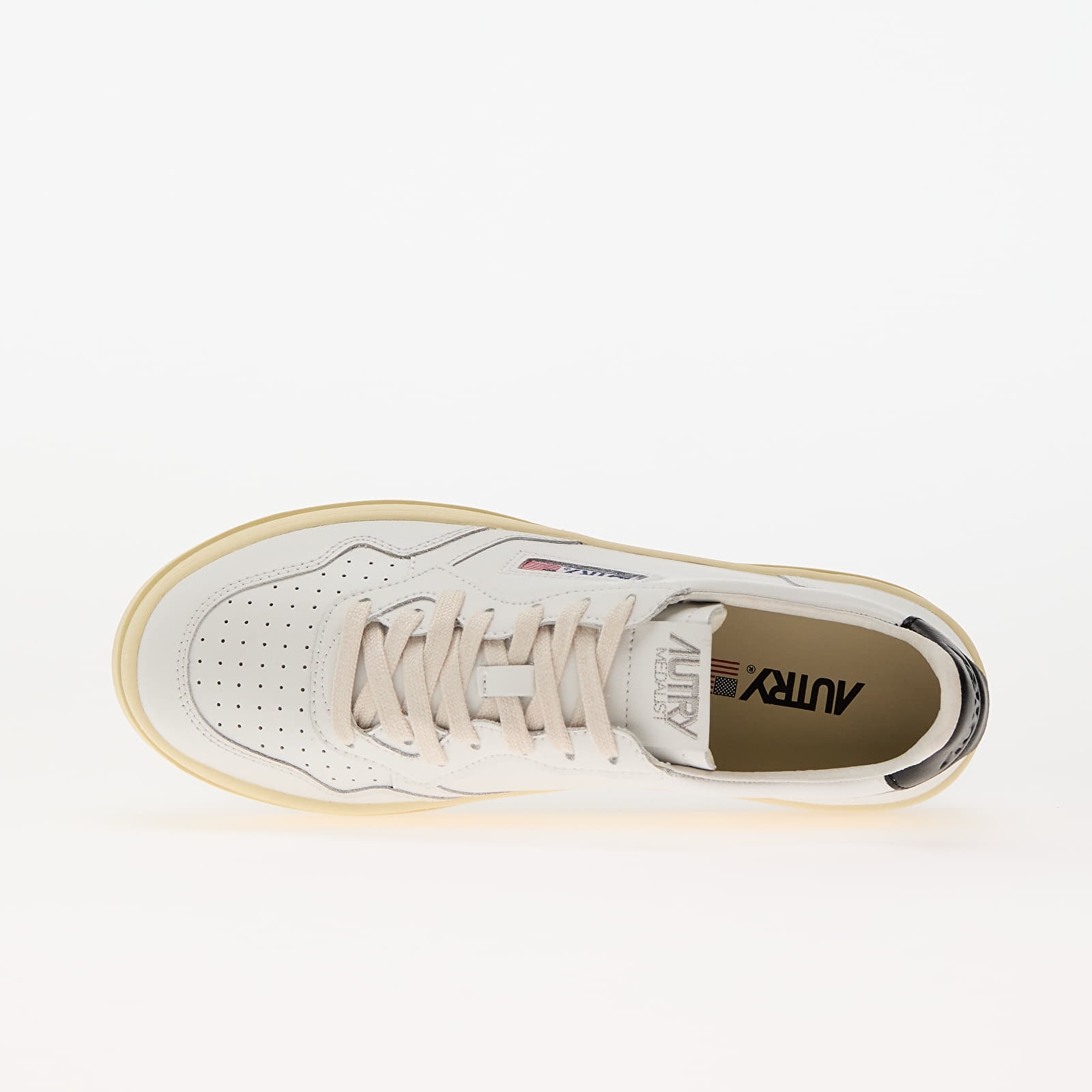 Women's shoes Autry Platform Low Wom Leat/ Leat Wht/ Blk