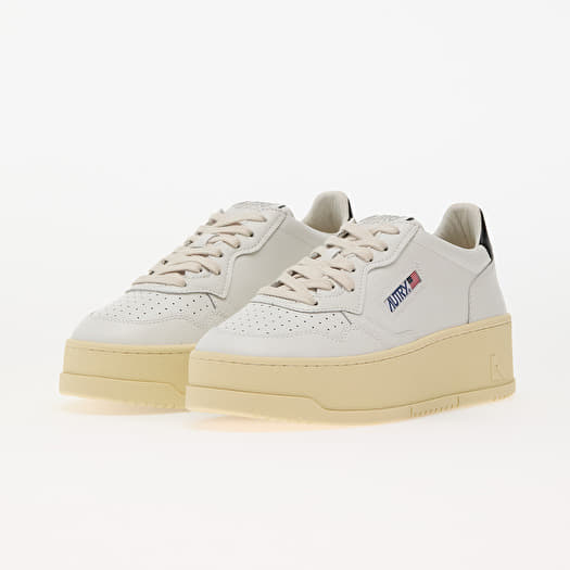 Women's shoes Autry Platform Low Wom Leat/ Leat Wht/ Blk Footshop