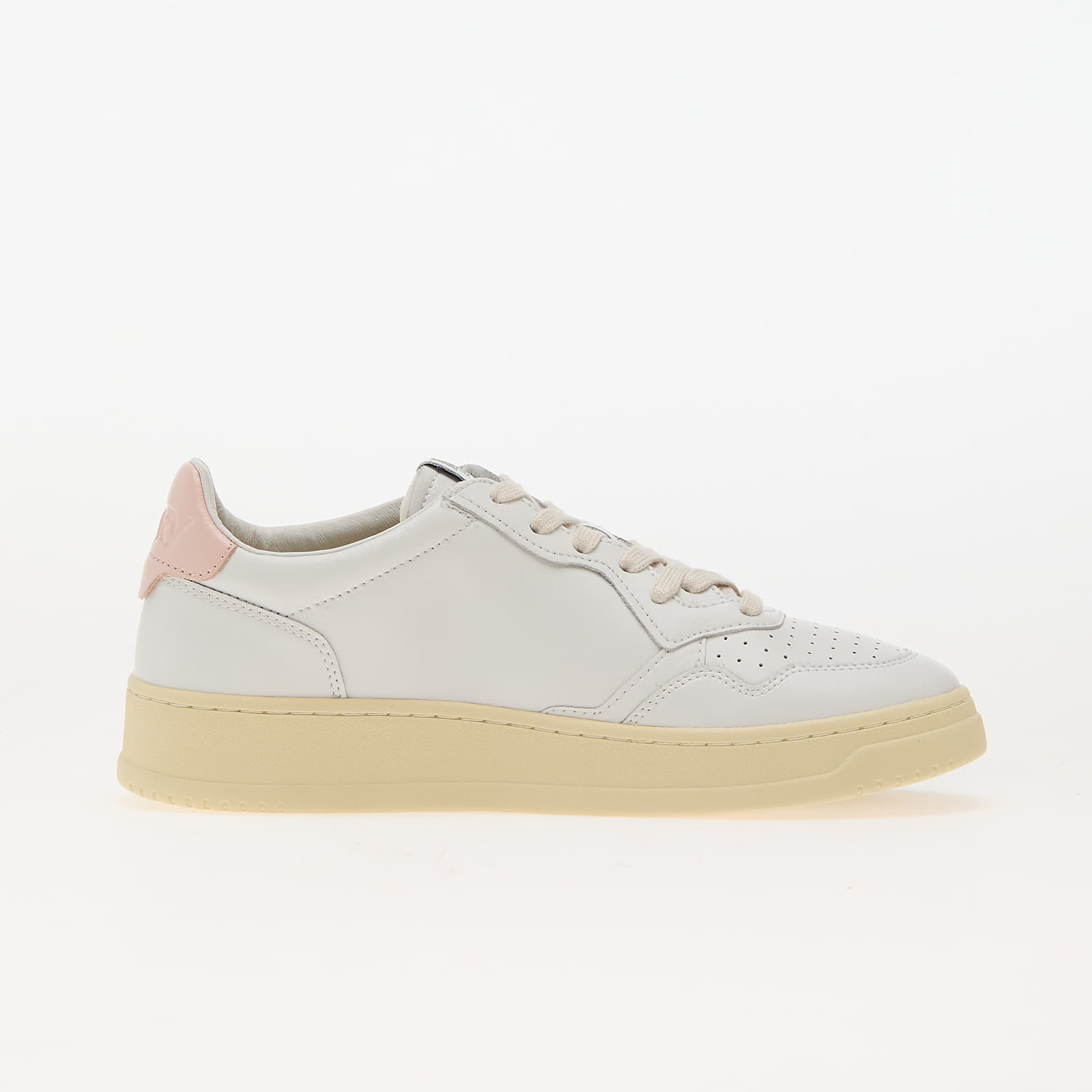 Дамски кецове и обувки Autry Medalist Low Wom Leat/ Leat Wht/ Pink