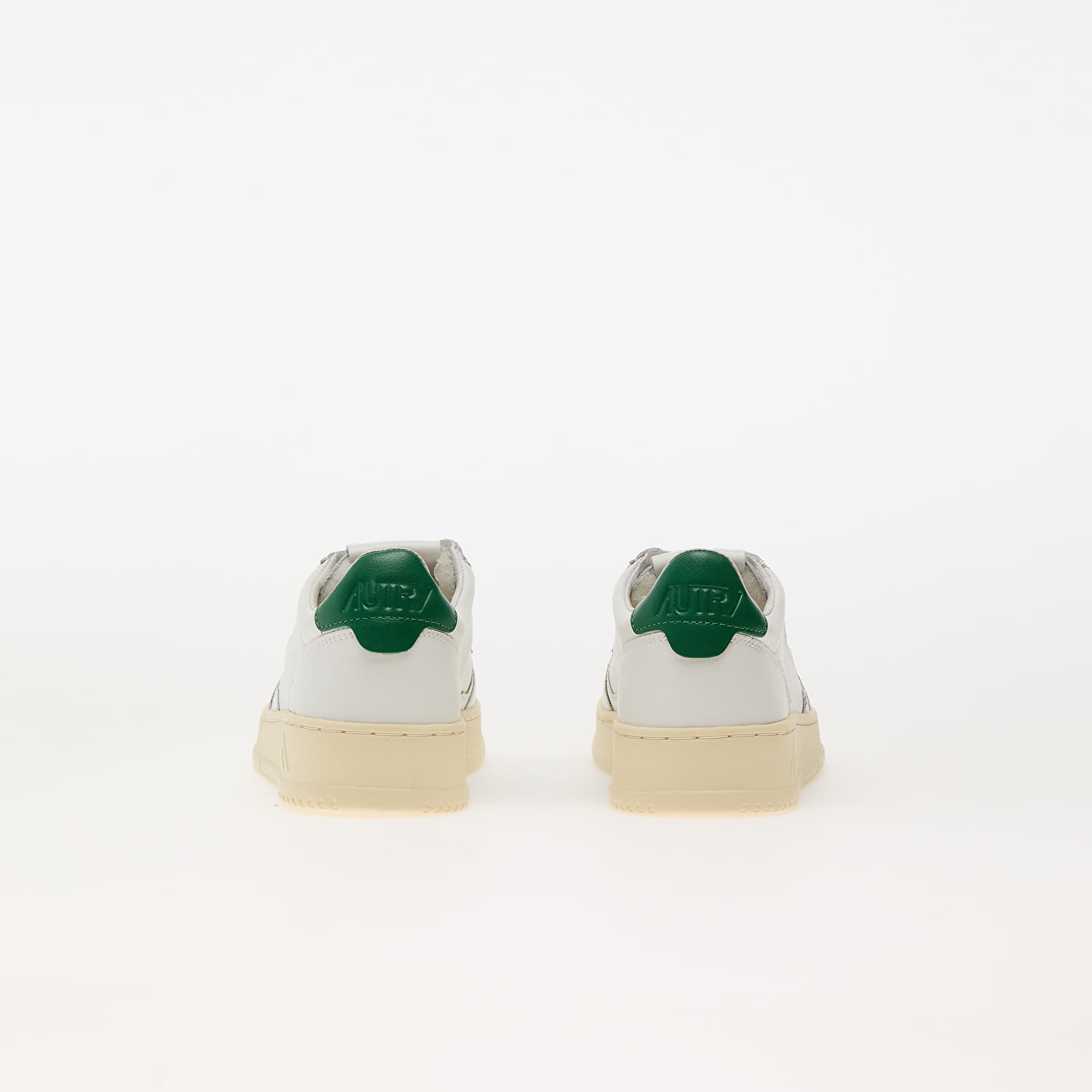 Дамски кецове и обувки Autry Medalist Low Wom Leat/ Leat Wht/ Green
