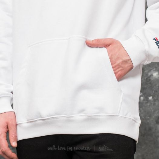 Hoodies and sweatshirts FILA Classic Logo Hoodie Bright White