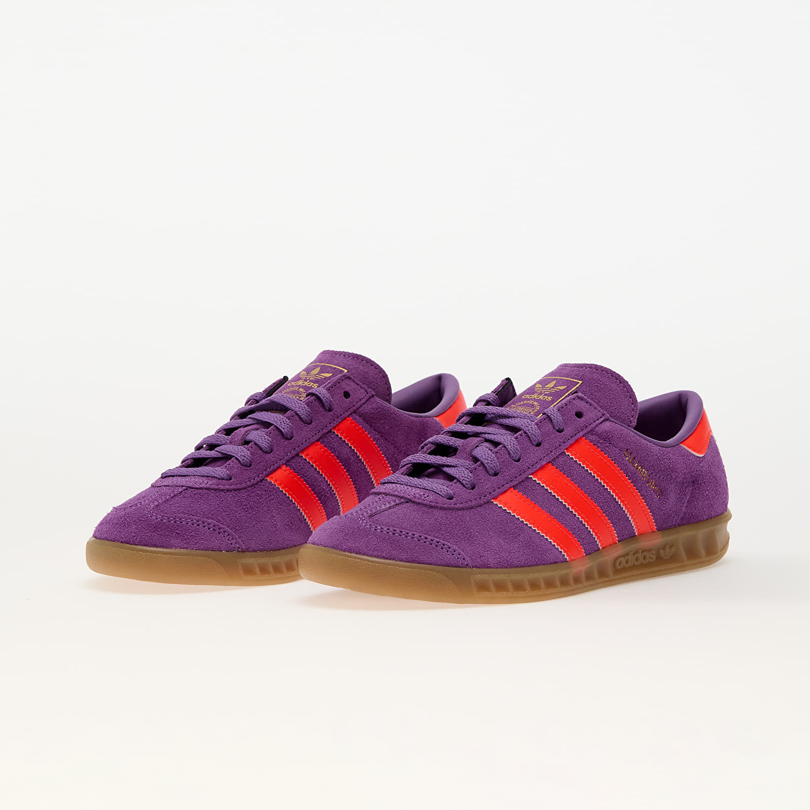 Women's shoes adidas Hamburg W Active Purple/ Solid Red/ Gold Metalic