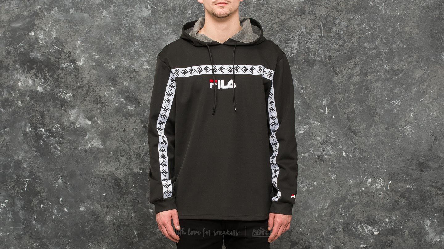 Hoodies and sweatshirts FILA Jaxon Hooded Sweat Black Footshop