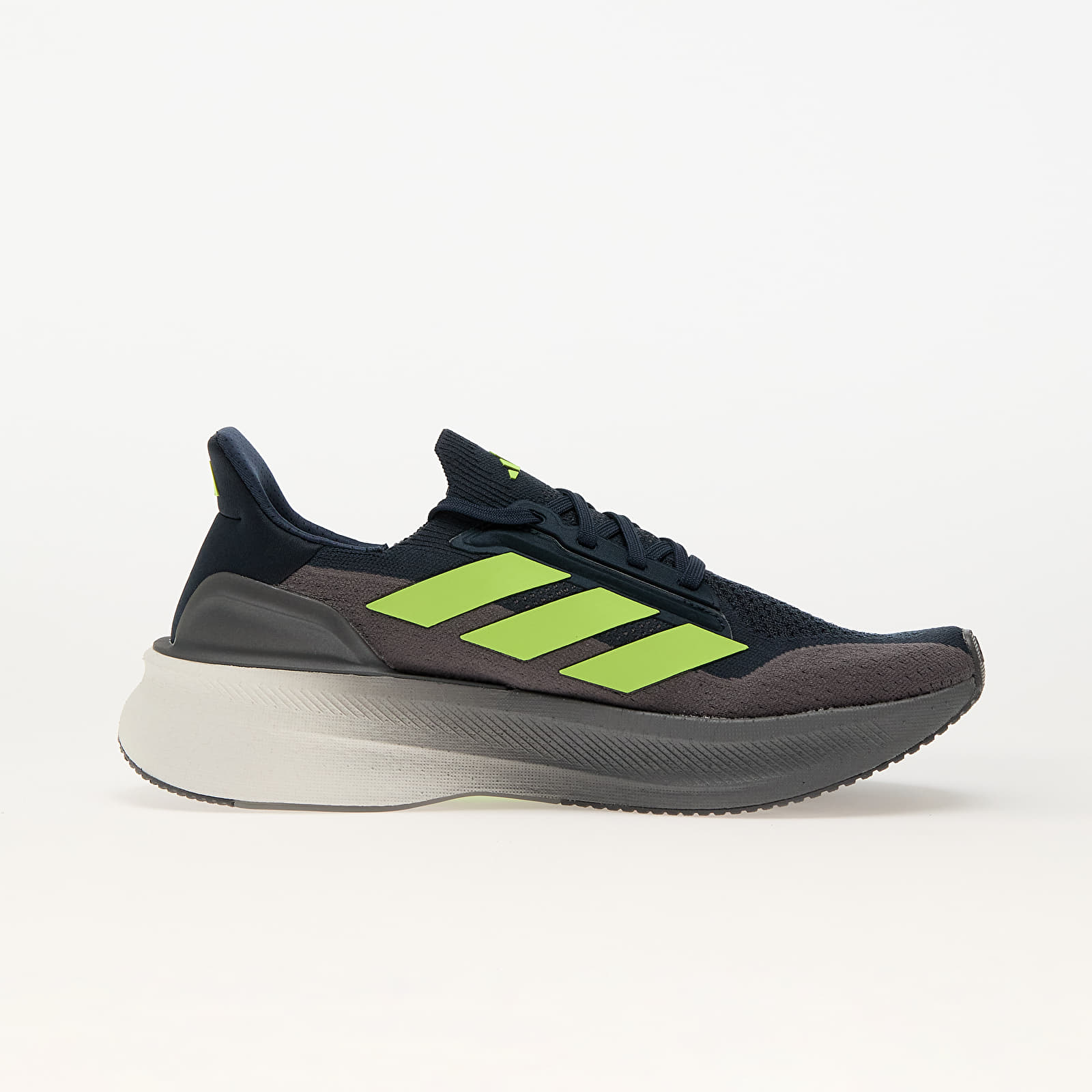 Herren Sneaker und Schuhe adidas UltraBOOST 5X Aurora Ink/ Lucid Lemon/ Iron Met.