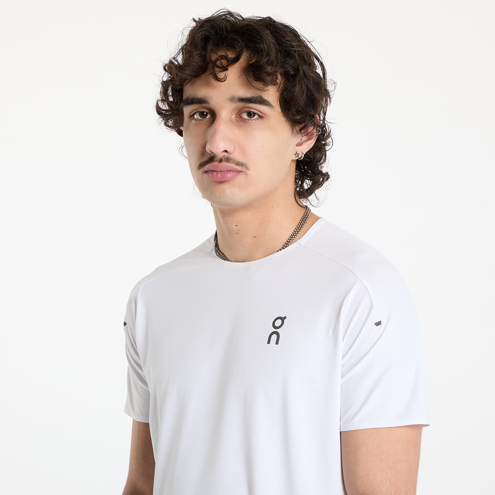 Trička On Performance Short Sleeve Tee White/ Silver