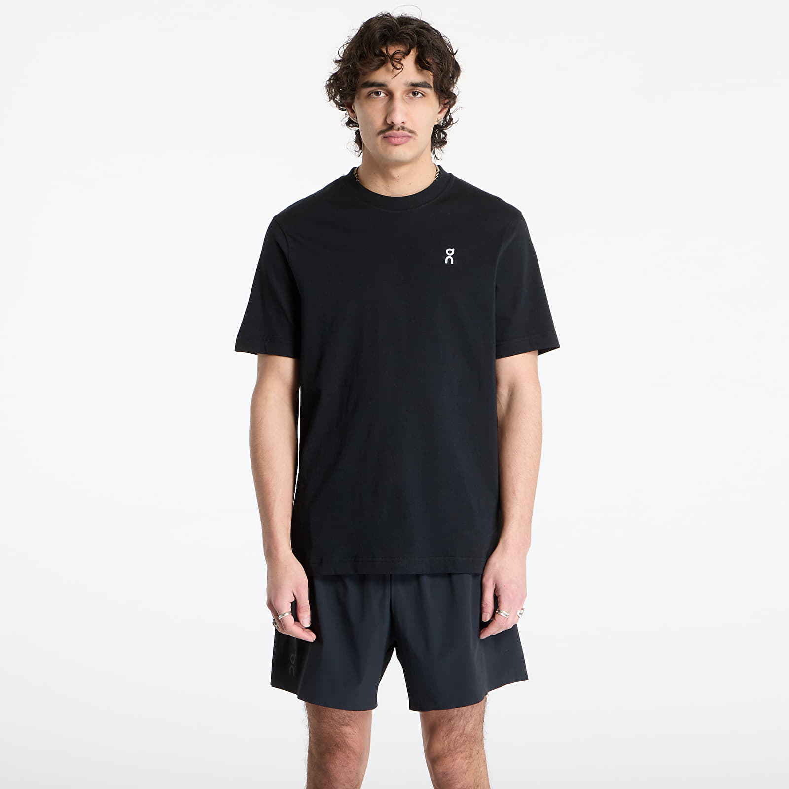 Pólók On Graphic Short Sleeve Tee Black