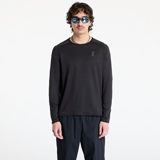 Tričko On Performance Long Sleeve Tee  Black/ Eclipse