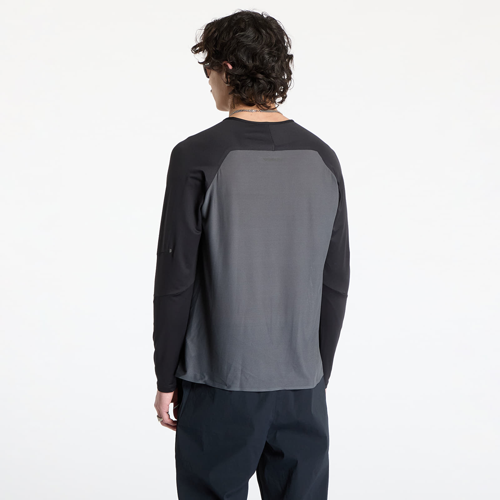Pólók On Performance Long Sleeve Tee  Black/ Eclipse