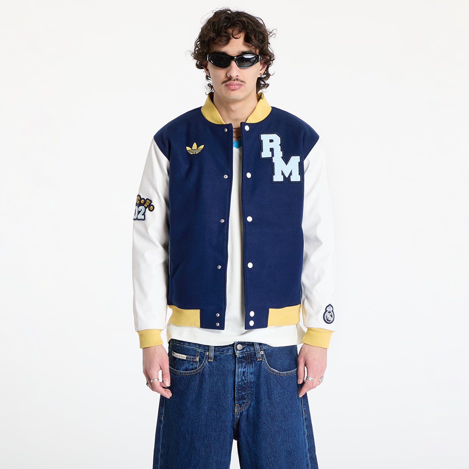 Jackets adidas Real Madrid Vrct Jacket UNISEX Team Navy Blue 2
