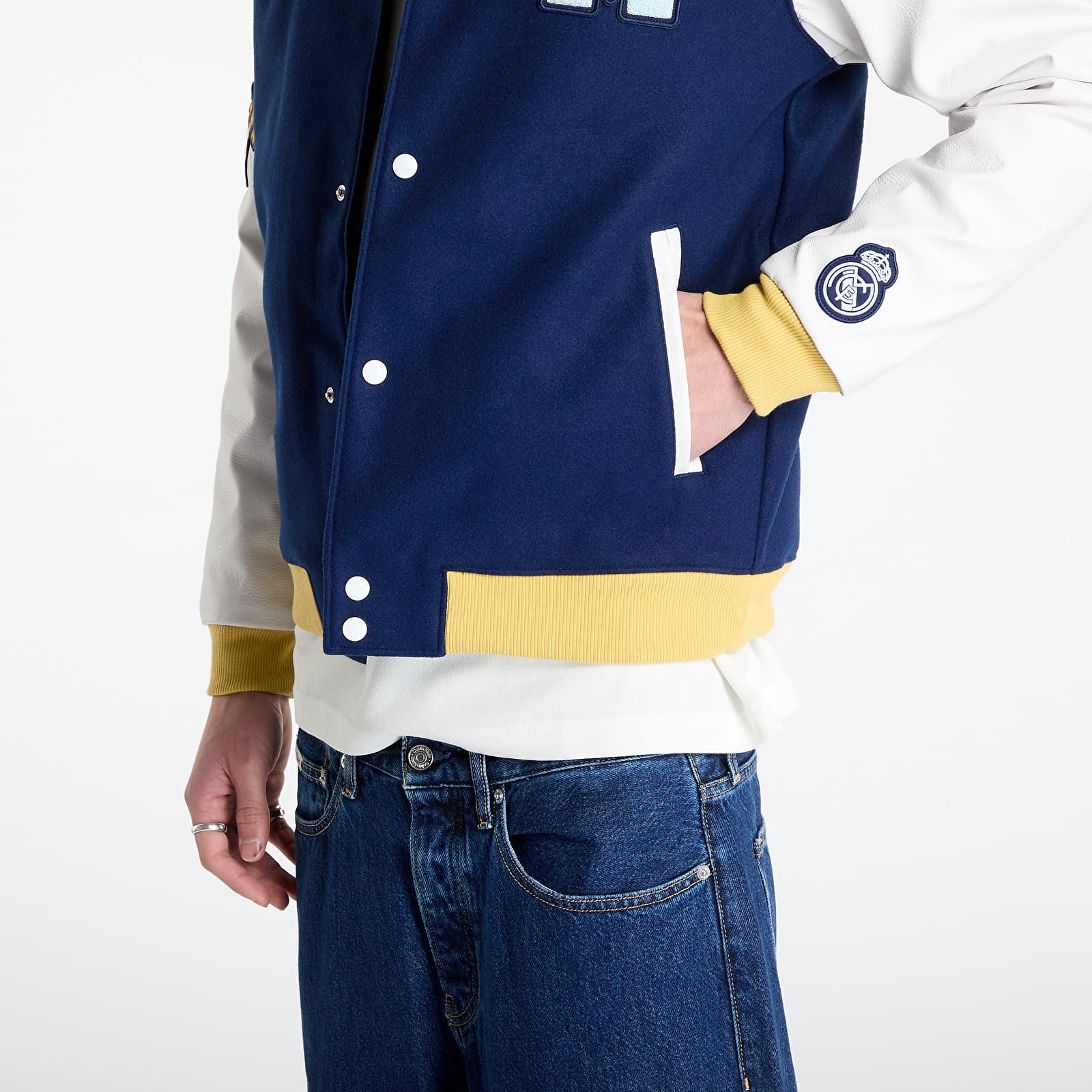 Jackets adidas Real Madrid Vrct Jacket UNISEX Team Navy Blue 2