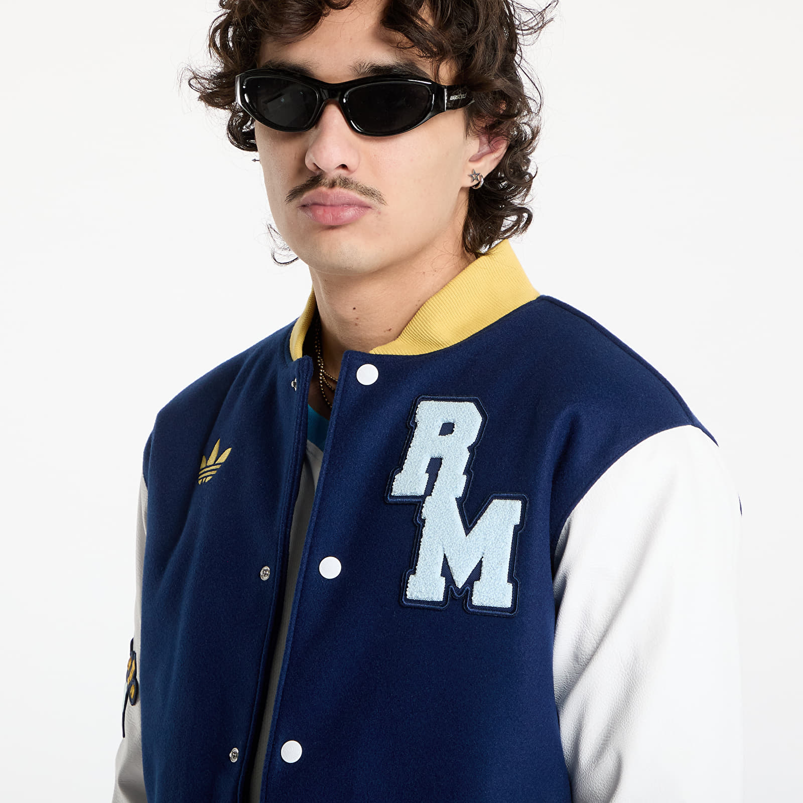 Jackets adidas Real Madrid Vrct Jacket UNISEX Team Navy Blue 2