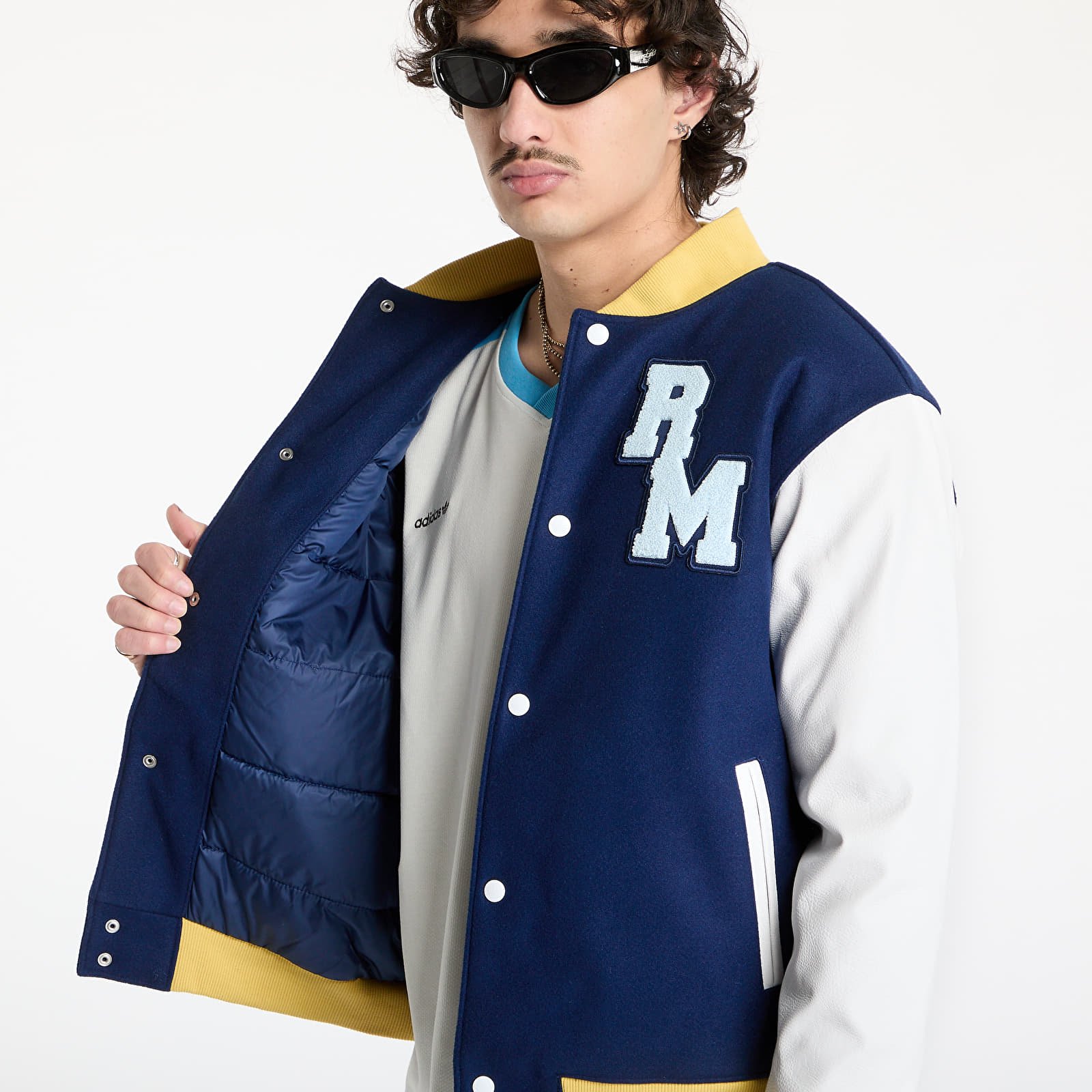 Jackets adidas Real Madrid Vrct Jacket UNISEX Team Navy Blue 2