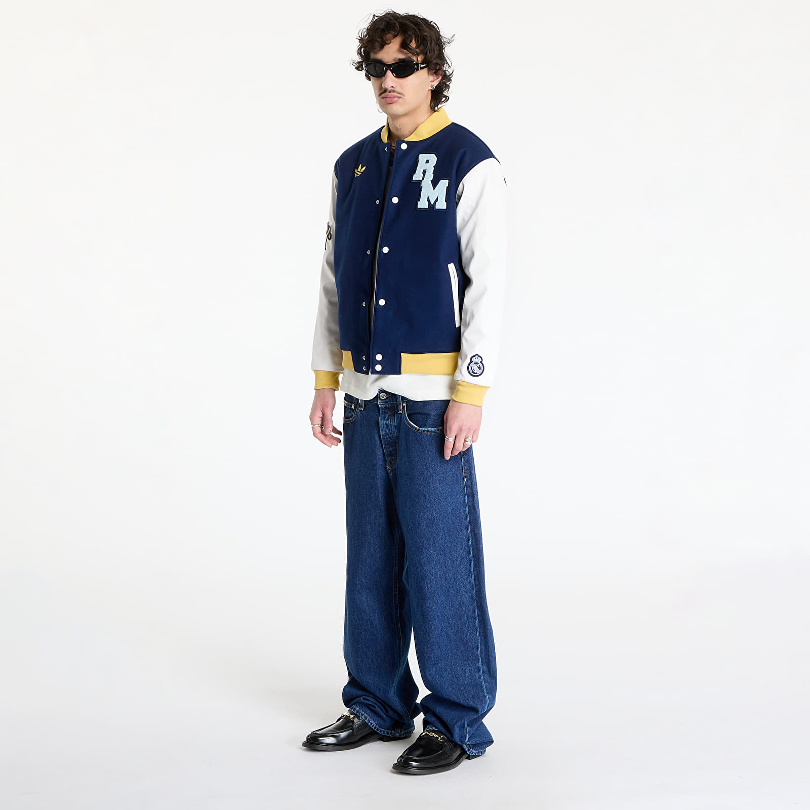 Jackets adidas Real Madrid Vrct Jacket UNISEX Team Navy Blue 2