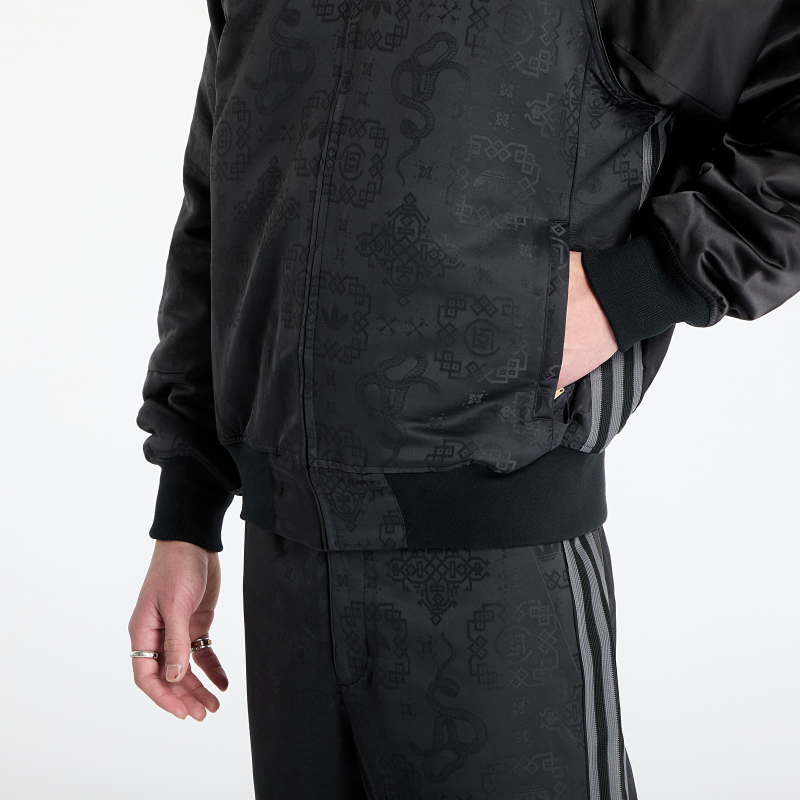 Bundy adidas Clot Sports Jacket by Edison Chen Black/ Black