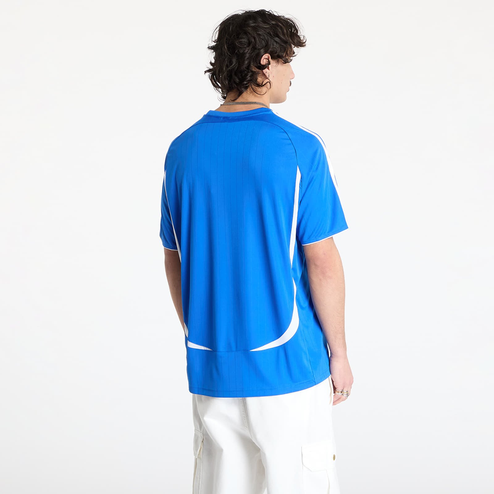 T-shirty męskie adidas Adicolor Teamgeist T-Shirt Blue/ White
