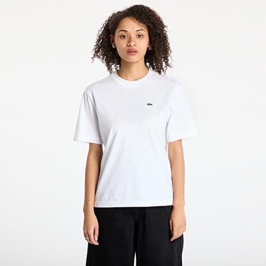 LACOSTE Soft Cotton T-shirt White