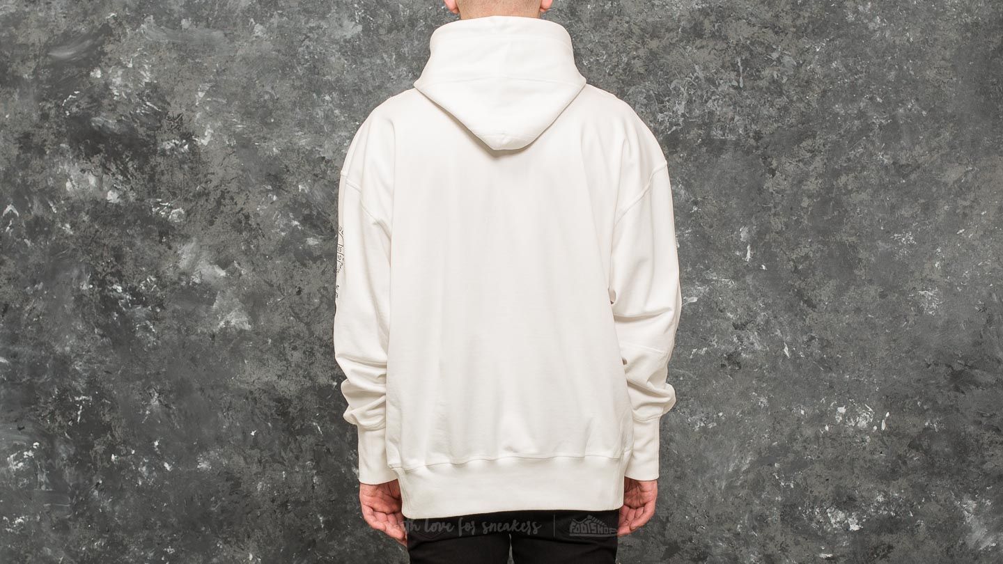 Kapucnis pulóverek és pulcsik Y-3 Street Sweat Hoodie Core White