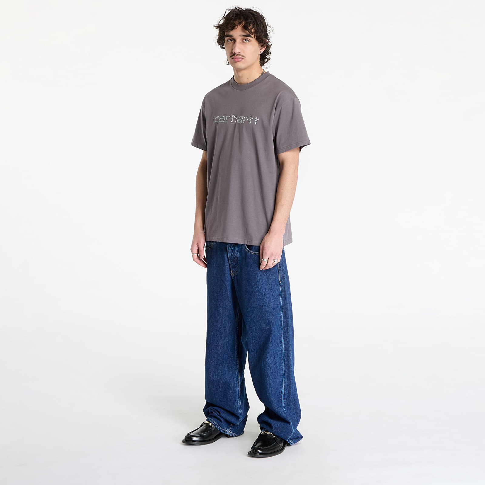 Pólók Carhartt WIP Shortsleeve Rivet Script T-Shirt UNISEX Manta