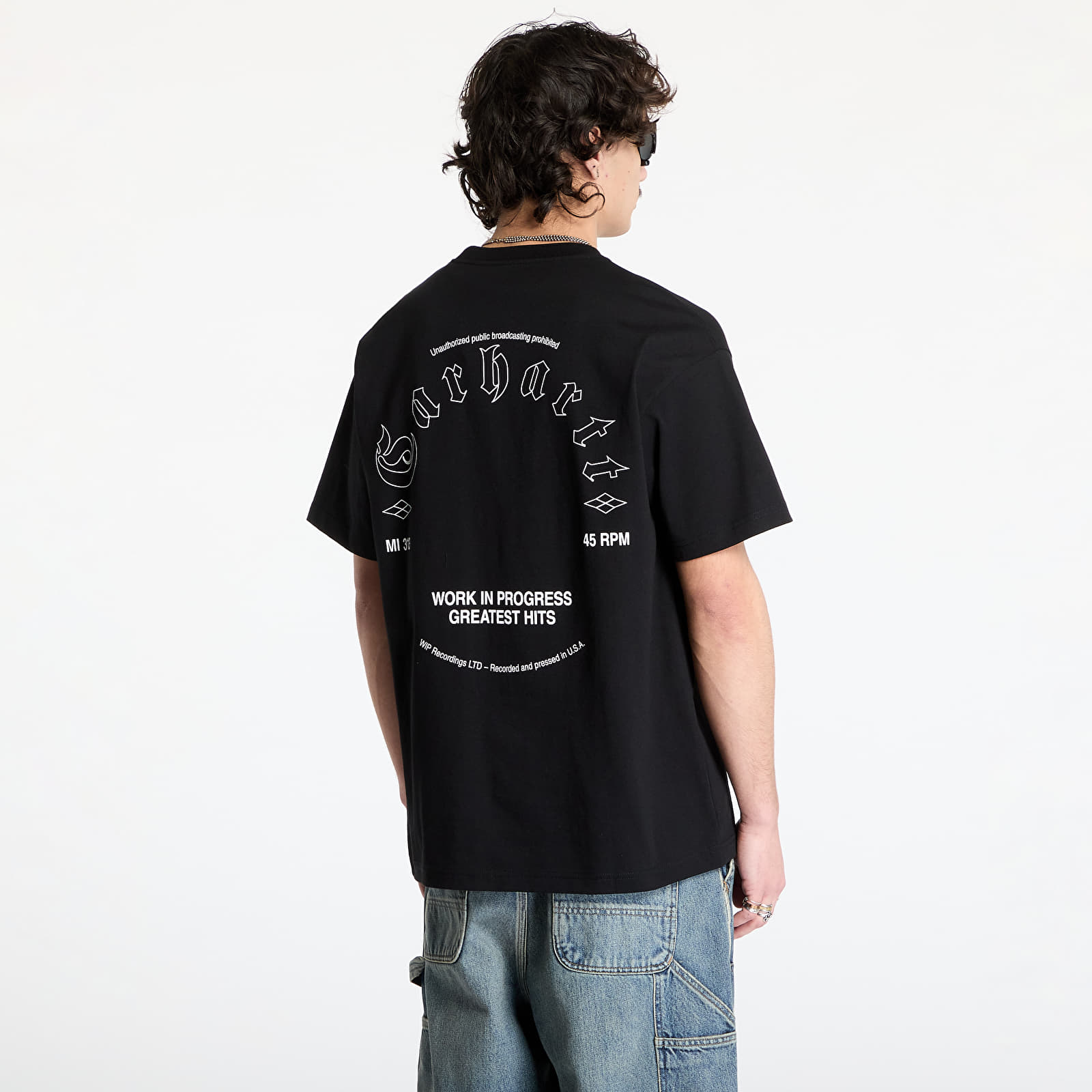 T-Shirts Carhartt WIP S/S Greatest Hits T-Shirt UNISEX Black/ White