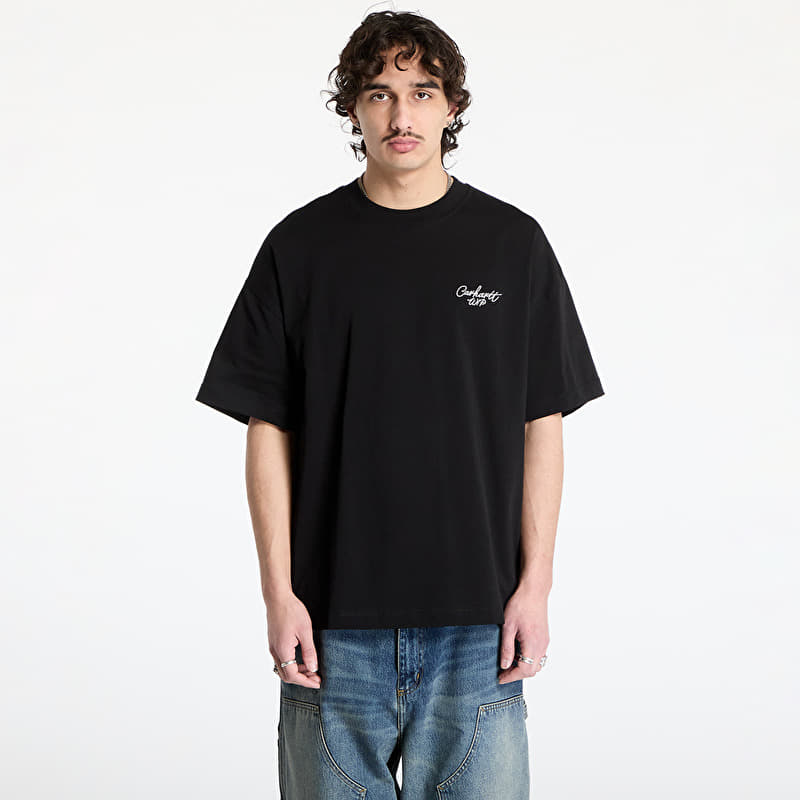 Carhartt WIP S/S Signature Script T-Shirt UNISEX Black/ Wax