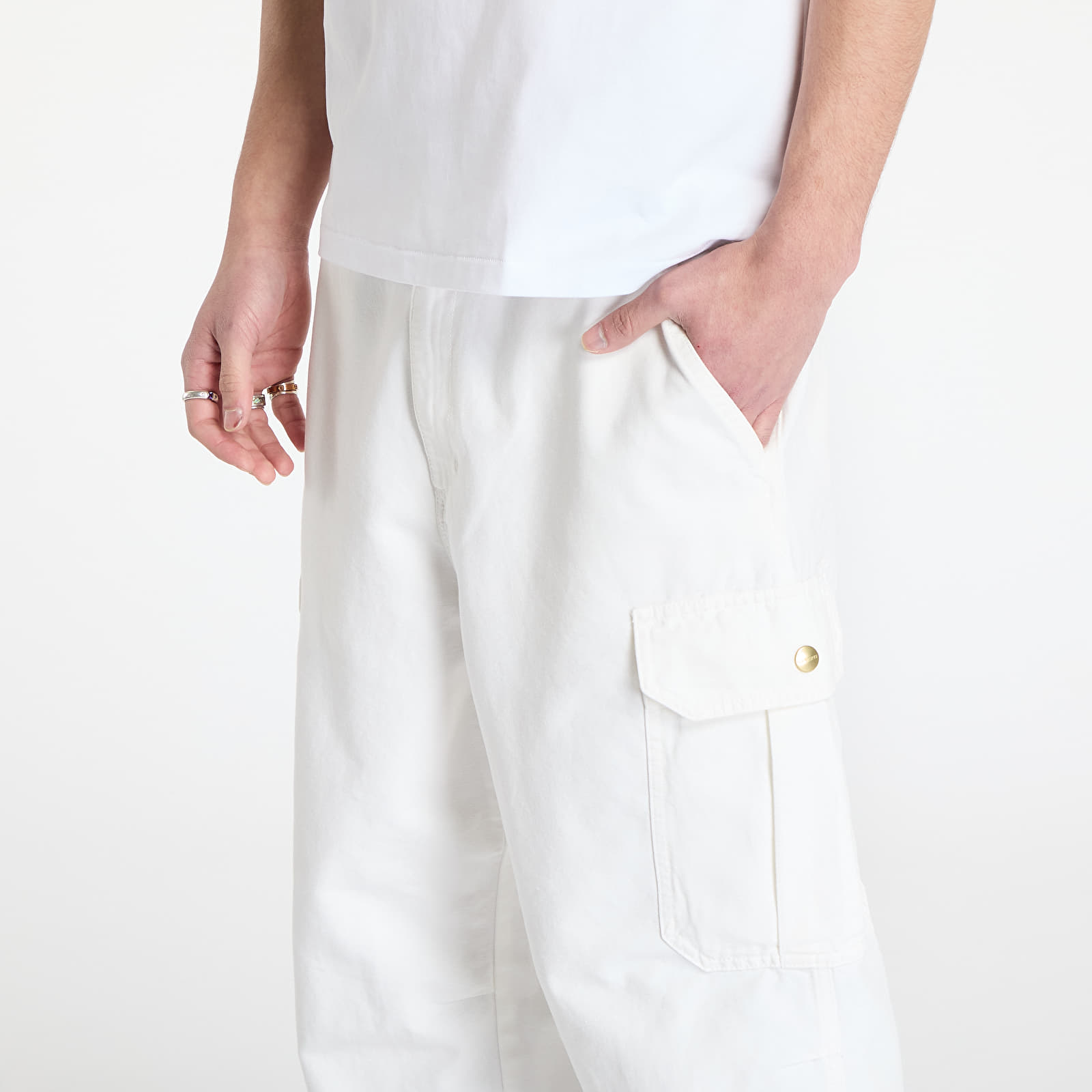 Spodnie Carhartt WIP Stanton Cargo Pant UNISEX Wax Stone Washed