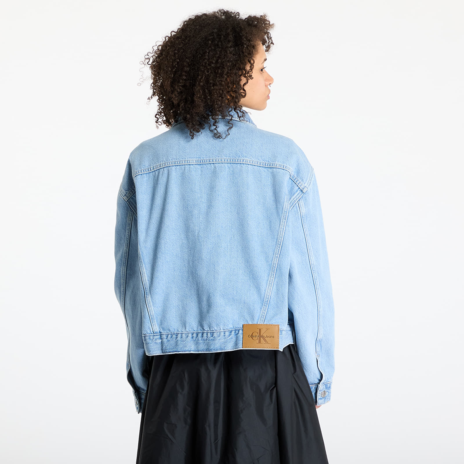 Jacken Calvin Klein Jeans Boxy Denim Jacket Denim